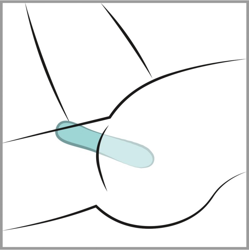 Classic Vibrator Cuties Straight Turquoise