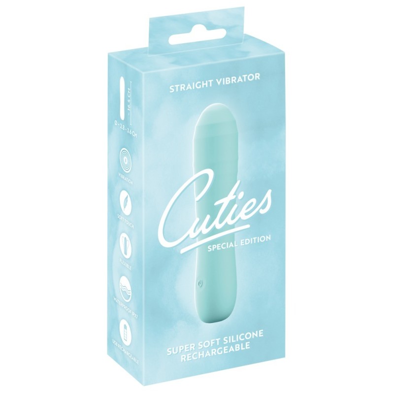 Classic Vibrator Cuties Straight Turquoise