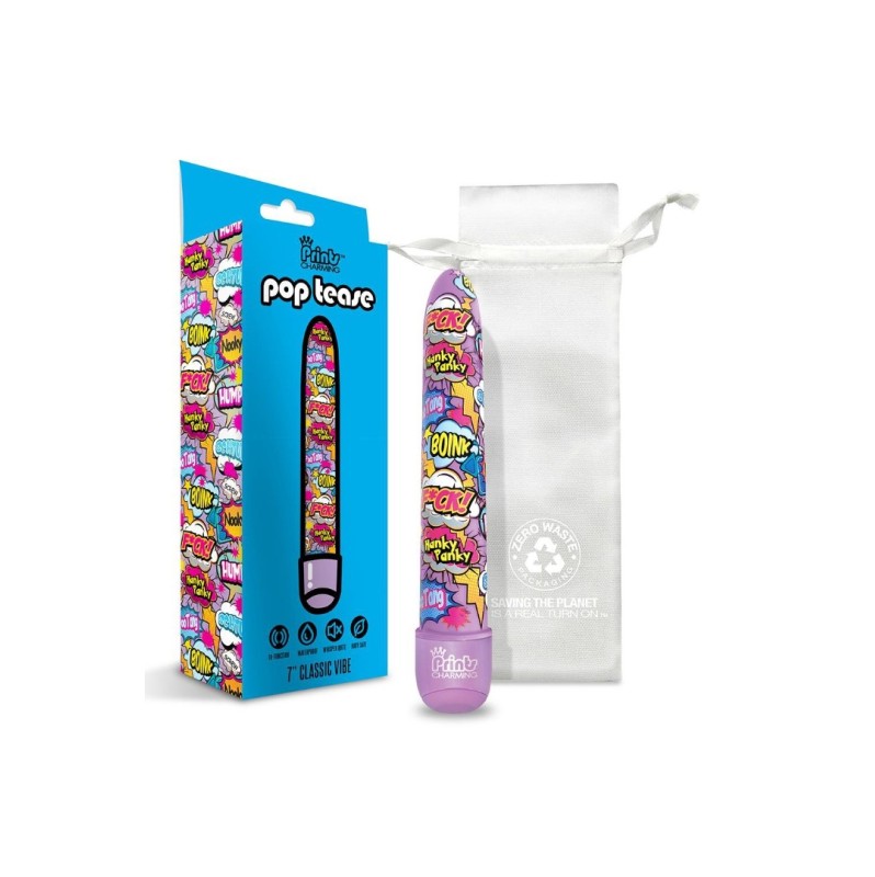 Classic Vibrator Global Novelties Pop Tease Purple