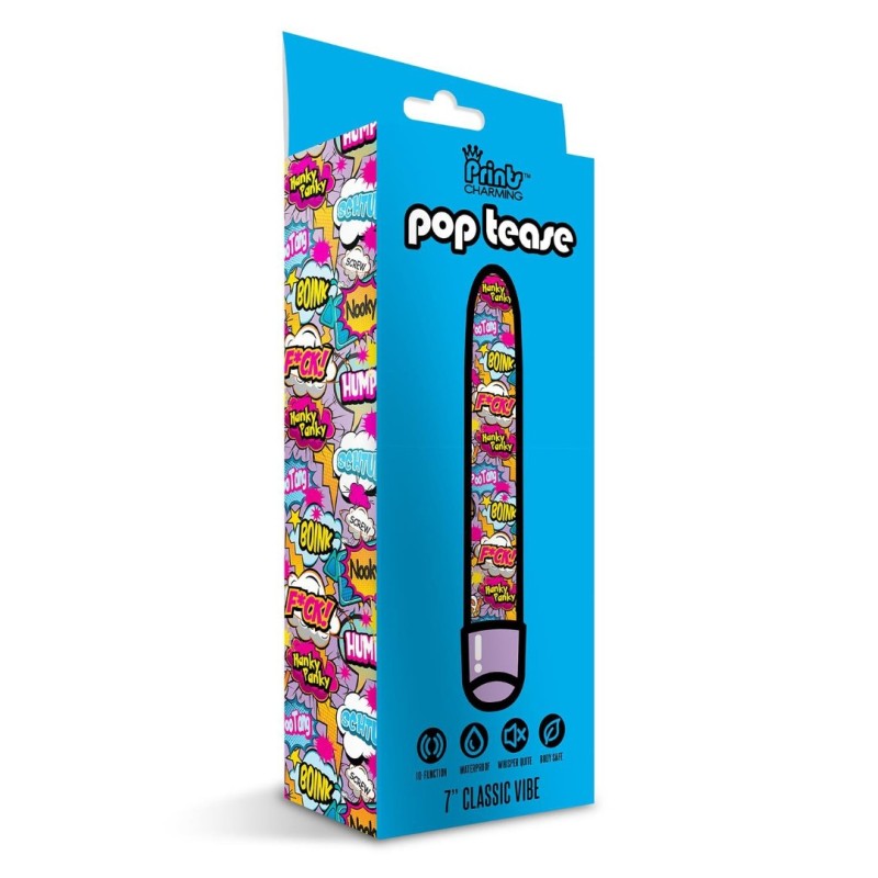 Classic Vibrator Global Novelties Pop Tease Purple Global Novelties Classic Vibrator Global Novelties Pop Tease Purple Classic