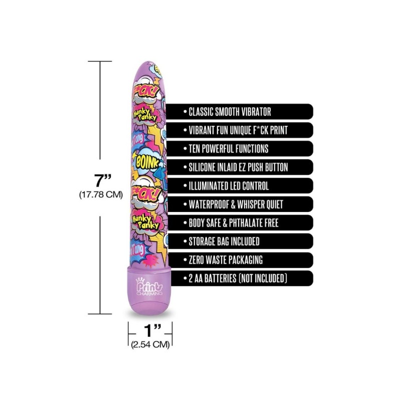 Κλασικός Δονητής Global Novelties Pop Tease Μοβ