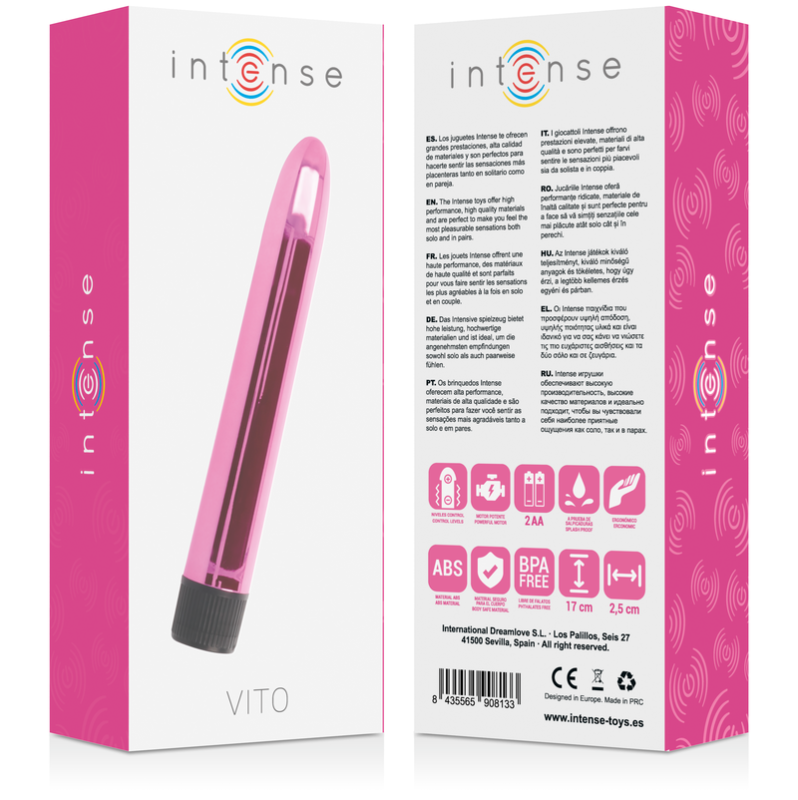 Classic Vibrator Intense Vito Pink