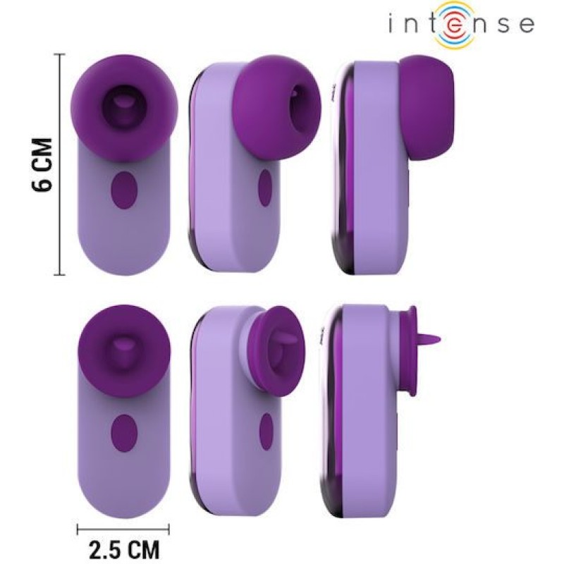 Intense Clitoral Vibrator Intense Sabrina Purple Clit Toys