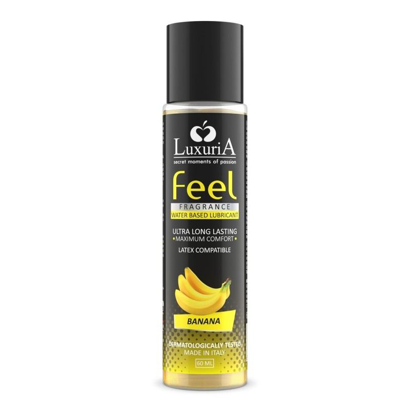 IntimateLine Water Based Lubricant Gel Luxuria Feel Banana 60ml Water Based
