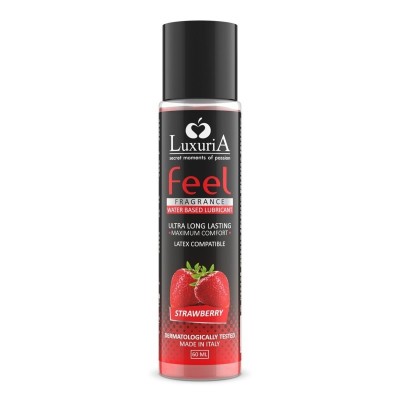 Water Based Lubricant Gel Luxuria Feel Strawberry 60ml Water Based Lubricant Gel Luxuria Feel Strawberry 60ml
