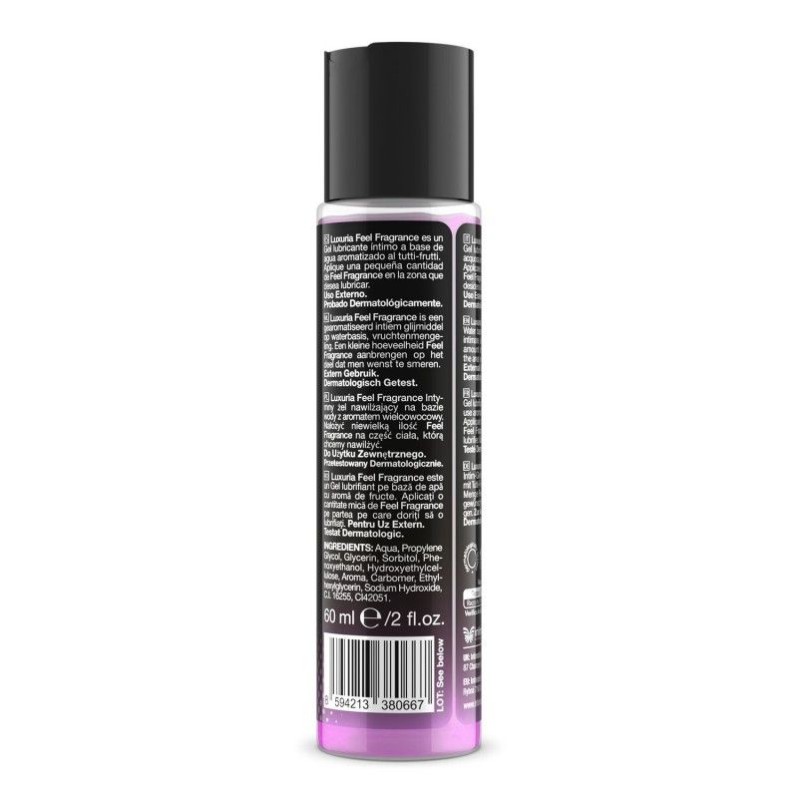 Water Based Lubricant Gel Luxuria Feel Tutti Frutti  60ml