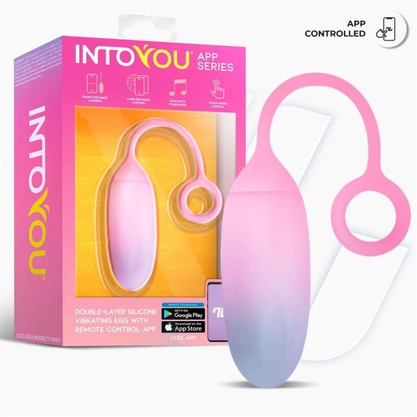Δονούμενο Αυγό IntoYou App Series ActiveJoy Ροζ