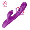 Intoyou Δονητής Rabbit με Γλώσσα Intoyou Priya 3 Μοβ Rabbit