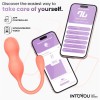 Κολπικές Μπάλες IntoYou App Series Kyra Pelvic Floor Trainer Πορτοκαλί Intoyou Κολπικές Μπάλες IntoYou App Series Kyra Pelvic Floor Trainer Πορτοκαλί Κολπικές Μπίλιες