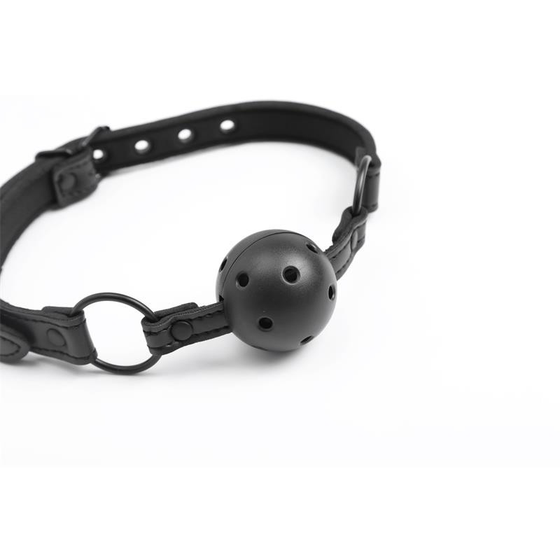 Intoyou Φίμωτρο Intoyou Breathable Ball Gag Μαύρο Φίμωτρα