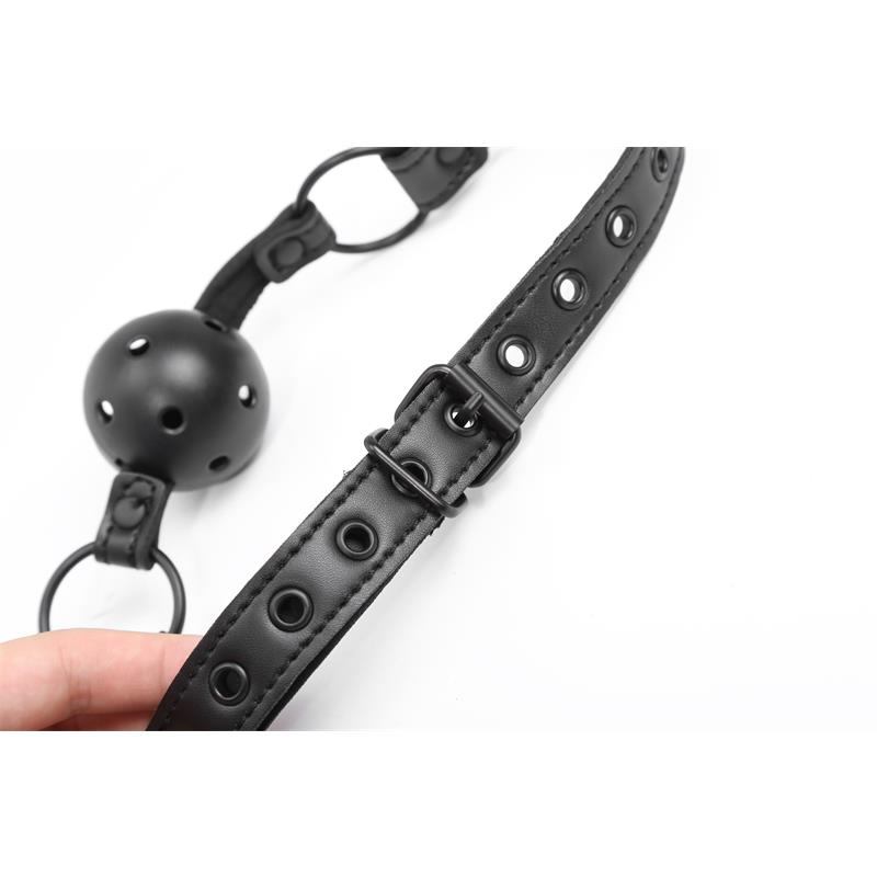 Intoyou Φίμωτρο Intoyou Breathable Ball Gag Μαύρο Φίμωτρα
