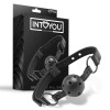 Intoyou Φίμωτρο Intoyou Breathable Ball Gag Μαύρο Φίμωτρα