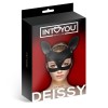 Intoyou Μάσκα Δερματίνης Deissy Γάτα Intoyou Μαύρη Μάσκες