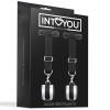 Intoyou Σετ Χειροπέδες Πόρτας Intoyou BDSM Μαύρες Δεσίματα