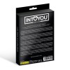 Intoyou Eye Mask Intoyou Venetian Fellicia Mask No.1 Black Masks & Blinfolds