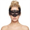 Intoyou Eye Mask Intoyou Venetian Fellicia Mask No.1 Black Masks & Blinfolds