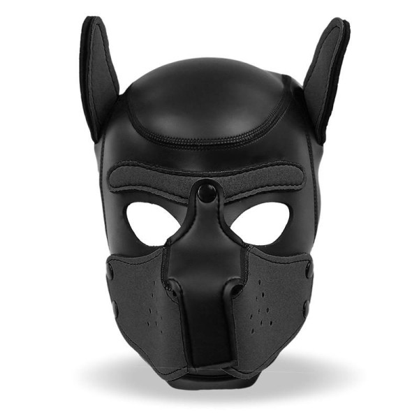 Μάσκα Bondage Intoyou Dog Hound Μαύρη