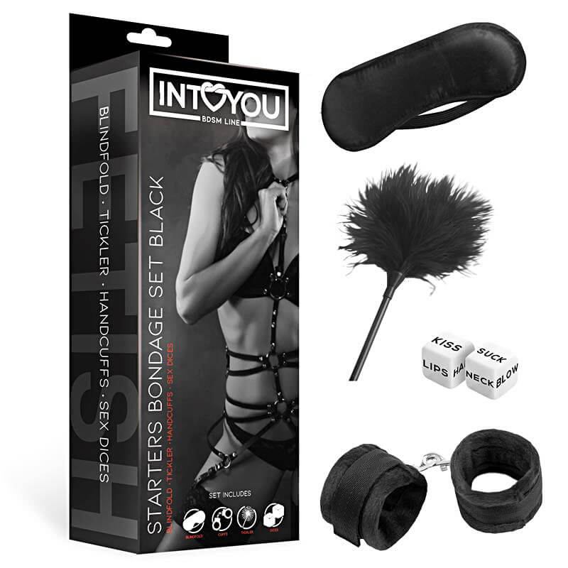 Φετιχιστικό Σετ Intoyou Starters Kit Μαύρο Intoyou Φετιχιστικό Σετ Intoyou Starters Kit Μαύρο Φετιχιστικά Σετ