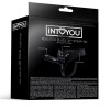 Intoyou Γυναικείο Strap-On Σετ με Dildo Intoyou Mistress 20cm Μαύρο Γυναικεία Strap-On