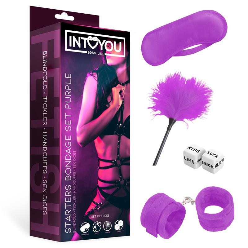 Φετιχιστικό Σετ Intoyou Starters Kit Μοβ Intoyou Φετιχιστικό Σετ Intoyou Starters Kit Μοβ Φετιχιστικά Σετ