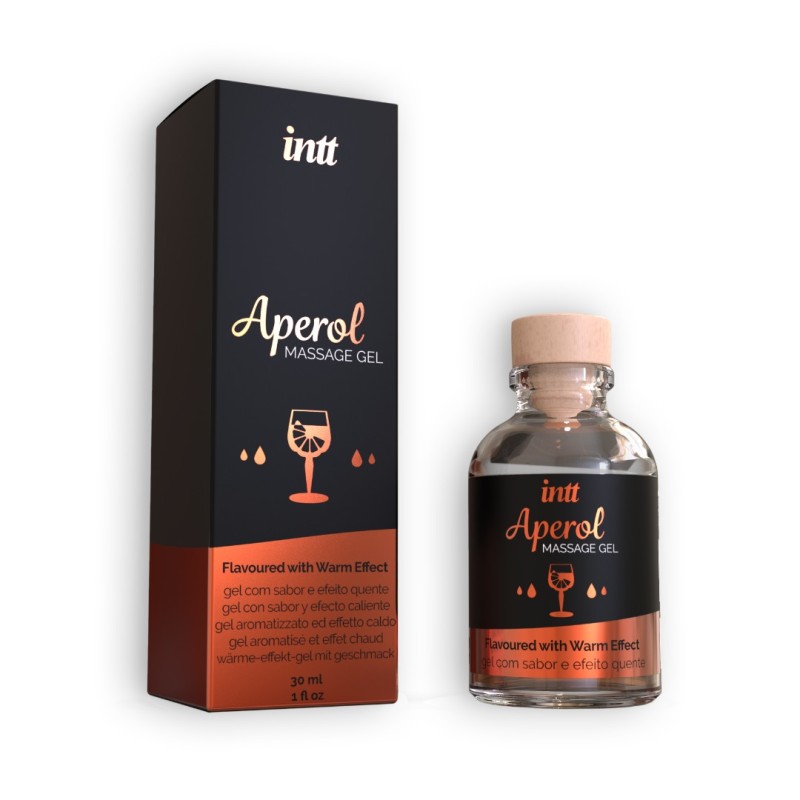 Intt Ερωτικό Λάδι Μασάζ Intt Aperol 30ml Έλαια & Κεριά Μασάζ