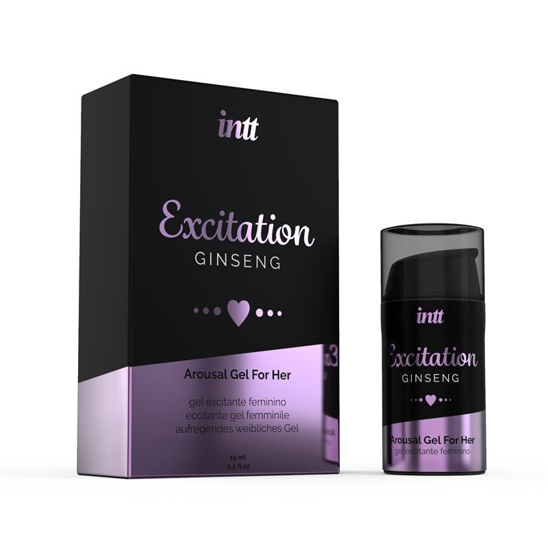 Intt Διεγερτικό Gel για Γυναίκες Intt Warm Effect Exciting Ginseng 15ml Διεγερτικά