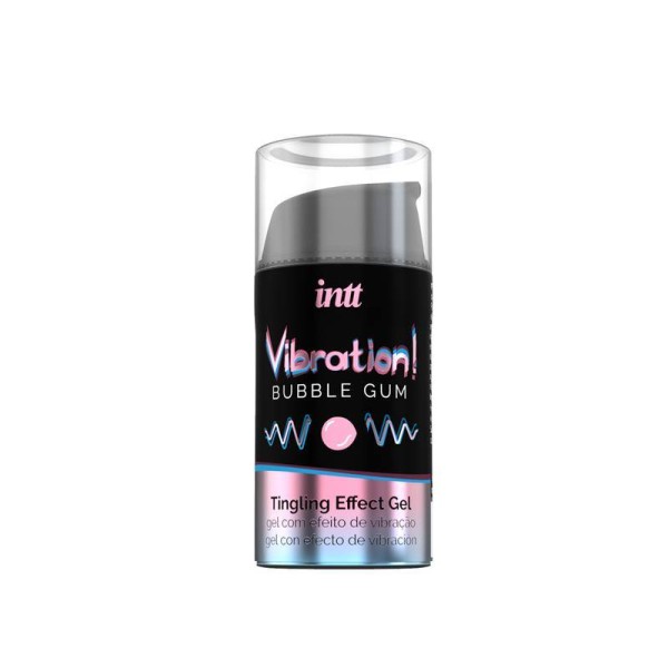 Stimulating Gel Intt Vibration Bubble Gum 15ml