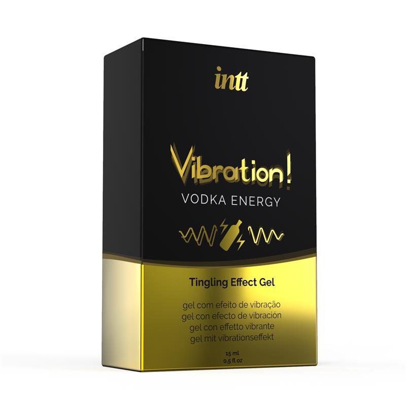 Intt Stimulating Gel Intt Vibration Warm Effect Vodka 15ml Stimulants