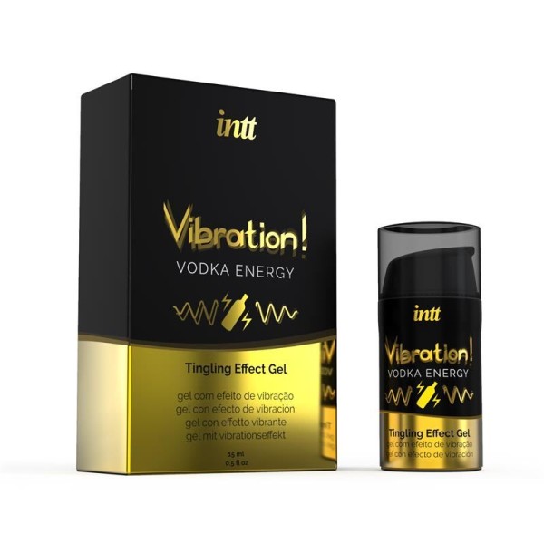 Stimulating Gel Intt Vibration Warm Effect Vodka 15ml