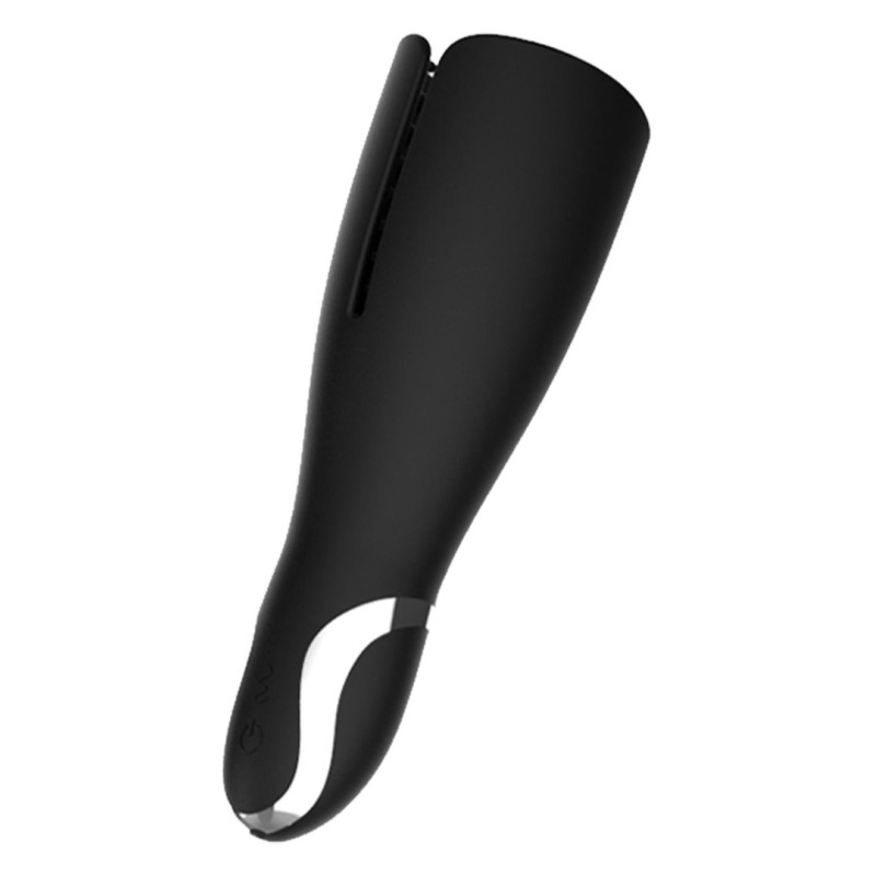 Naghi Vibrating Stroker Naghi No 44 Black Vibrating strokers