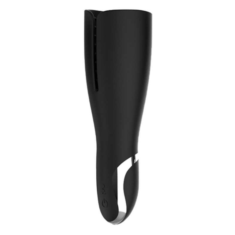 Naghi Vibrating Stroker Naghi No 44 Black Vibrating strokers