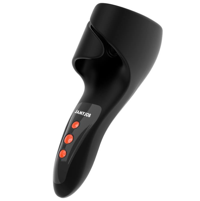 Vibrating Stroker JAMYJOB Pulsar Black