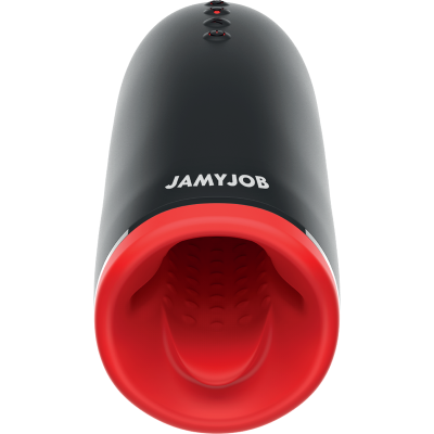 Heated Vibrating Stroker JAMYJOB Spin-X Black Heated Vibrating Stroker JAMYJOB Spin-X Black