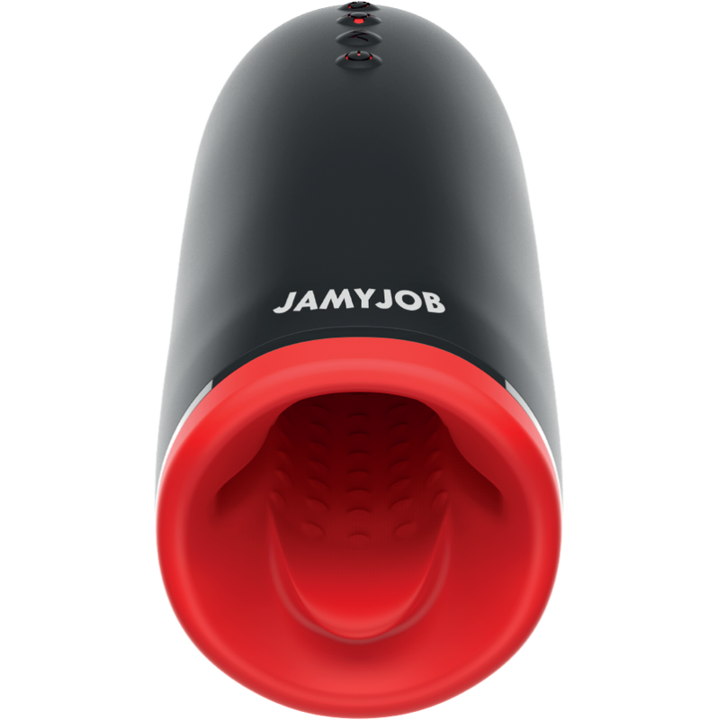 Heated Vibrating Stroker JAMYJOB Spin-X Black