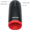 Heated Vibrating Stroker JAMYJOB Spin-X Black