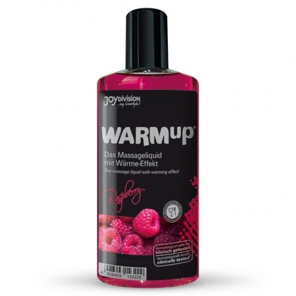 Erotic Massage Oil JoyDivision Warmup Raspberry 150ml