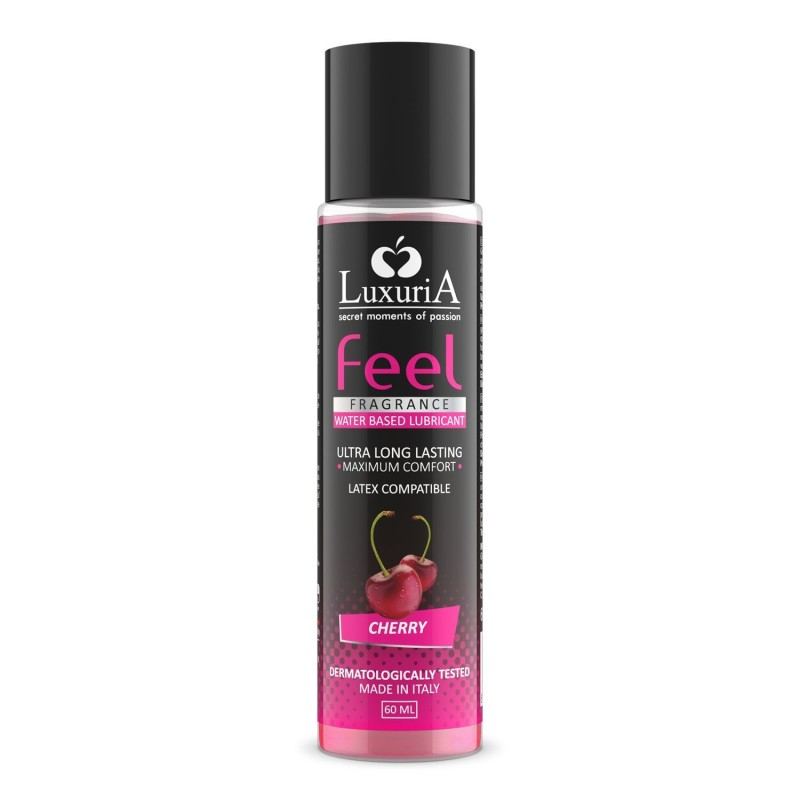 IntimateLine Water Based Lubricant Gel Luxuria Feel Cherry 60ml Water Based