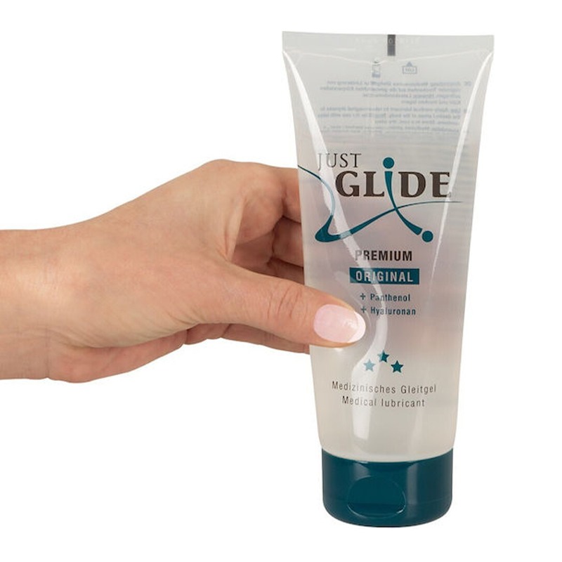 Just Glide Λιπαντικό Νερού Just Glide Premium Original Medical Lubricant 200ml Νερού