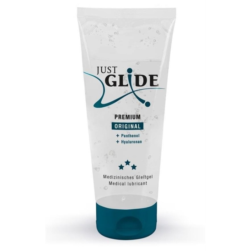 Just Glide Λιπαντικό Νερού Just Glide Premium Original Medical Lubricant 200ml Νερού