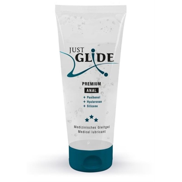 Πρωκτικό Λιπαντικό Νερού Just Glide Premium Anal Medical Lubricant 200ml