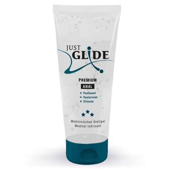 Πρωκτικό Λιπαντικό Νερού Just Glide Premium Anal Medical Lubricant 200ml