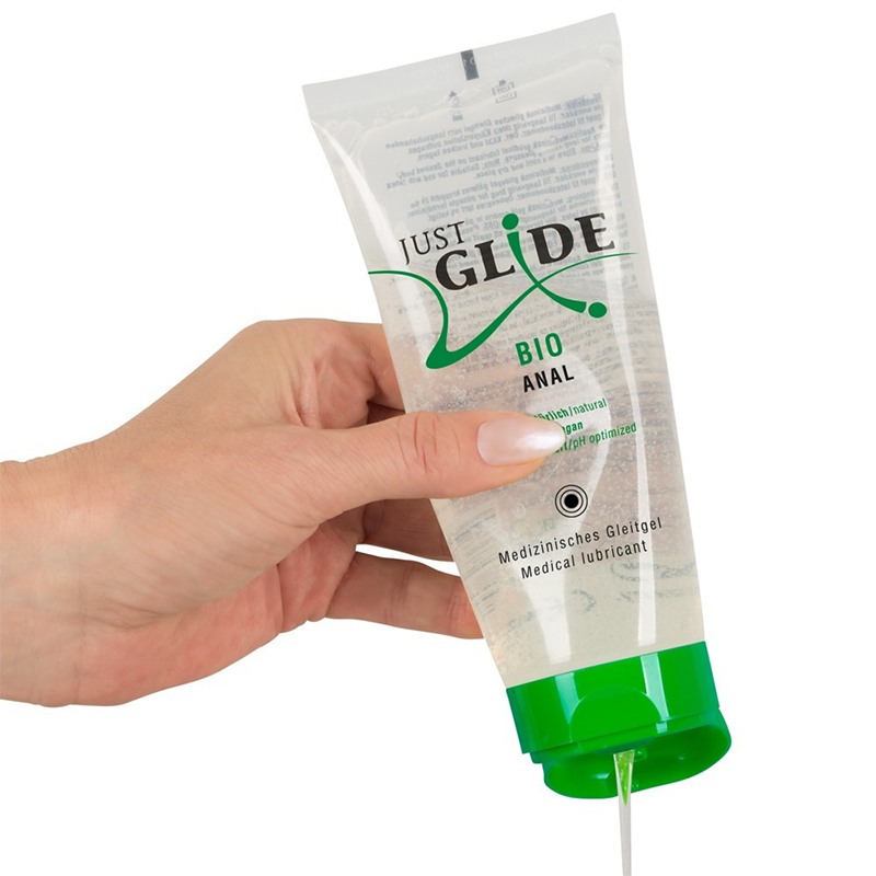 Just Glide Πρωκτικό Λιπαντικό Νερού Just Glide Bio Anal 200ml Πρωκτικά