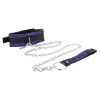 KINK Κολάρο με Λουρί KINK Velvet Lace Μοβ Κολάρα