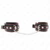 Small Leather Cuffs with Red Stiching KINK Black KINK Small Leather Cuffs with Red Stiching KINK Black Leather handcuffs