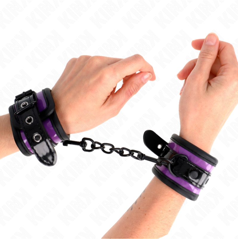 Δερμάτινες Χειροπέδες KINK Neoprene Μοβ