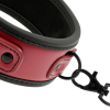 Collar & Leash Fetish Submissive Red