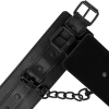 Leather Cuffs Intense Black