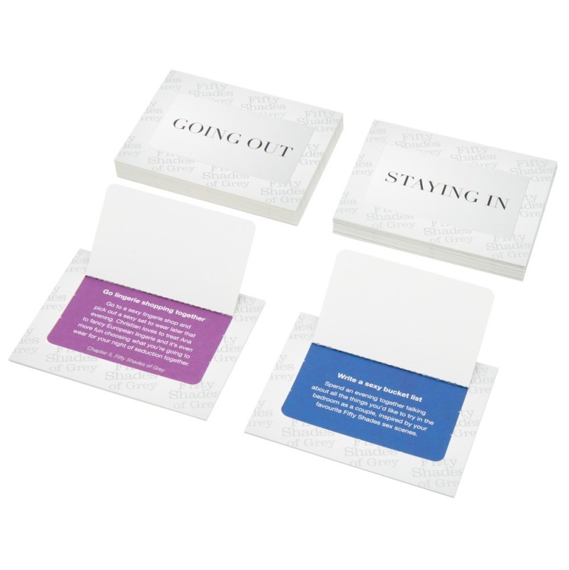 Παιχνίδι με Κάρτες Fifty Shades of Grey Play Nice Date Night Idea Cards