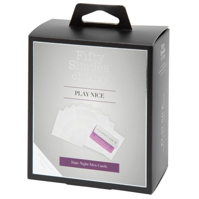 Παιχνίδι με Κάρτες Fifty Shades of Grey Play Nice Date Night Idea Cards