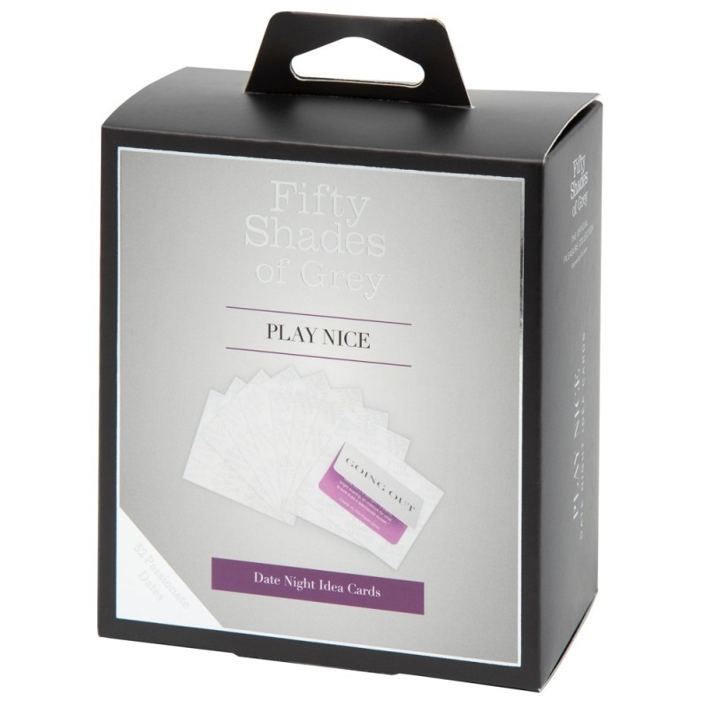 Παιχνίδι με Κάρτες Fifty Shades of Grey Play Nice Date Night Idea Cards